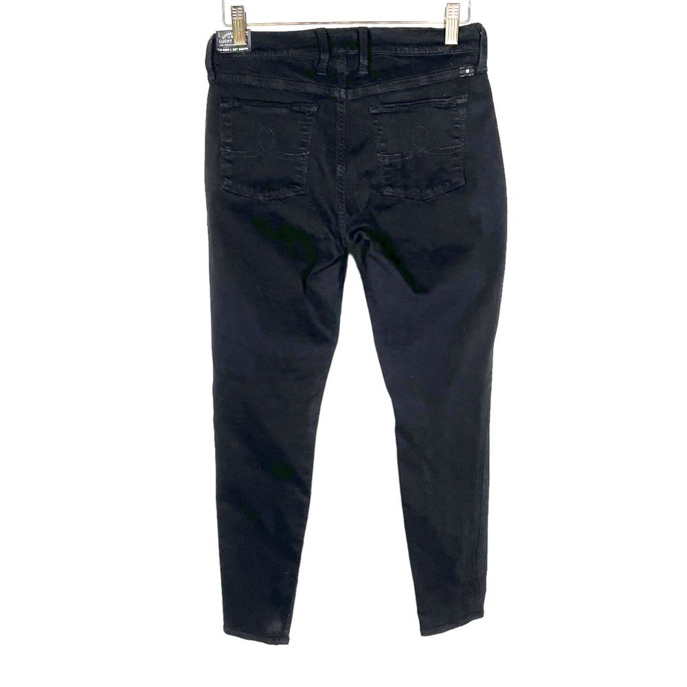 NWT Lucky Black Sophia Skinny Mid Rise Jeans 6 - Picture 4 of 12